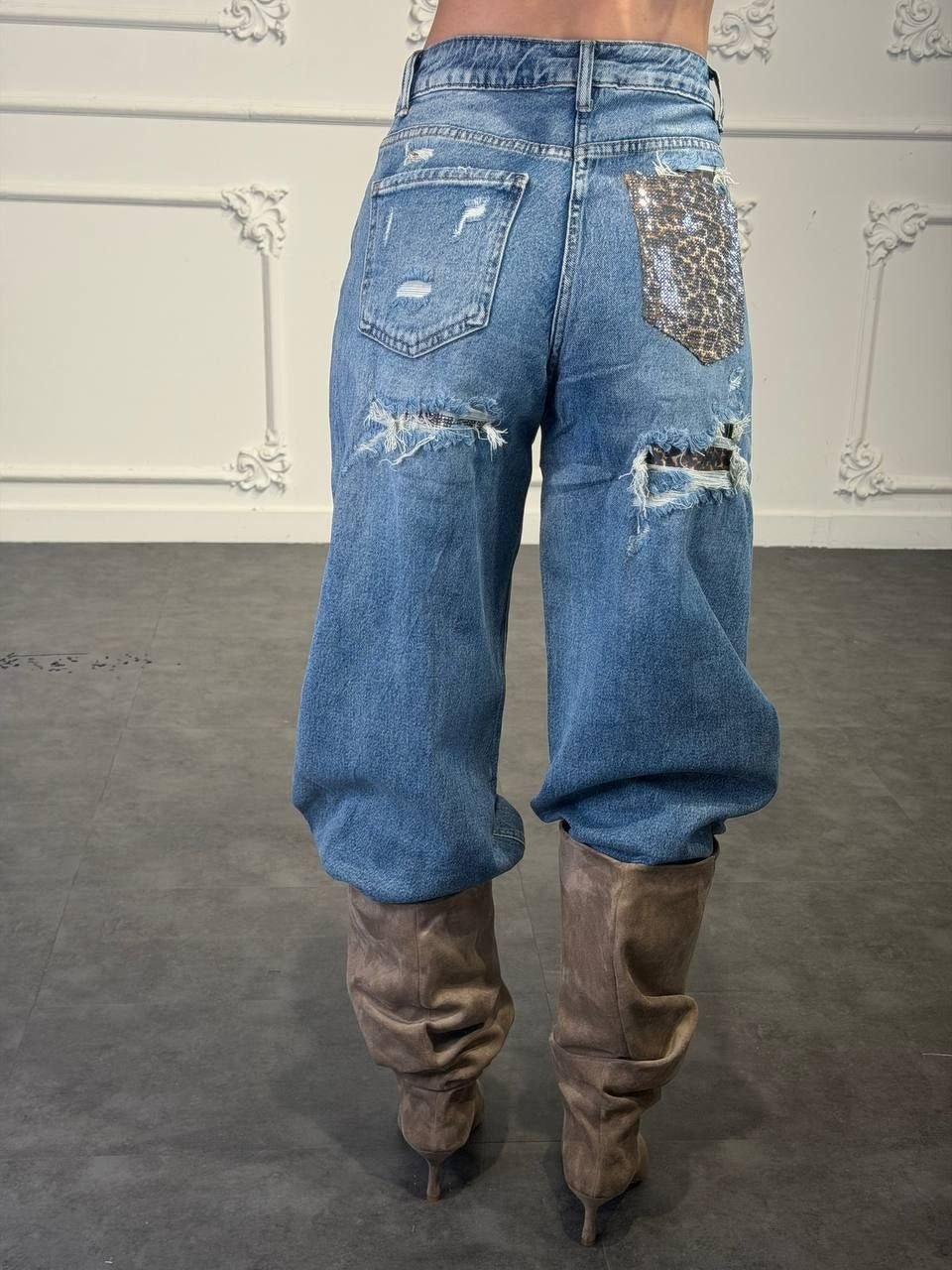 jeans leo - Dverso Fashion