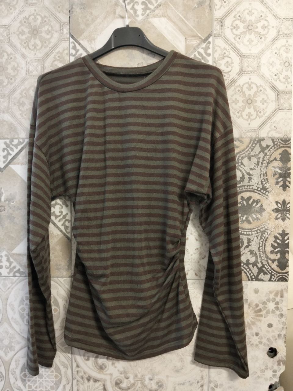 maglia a righe avvitata - Dverso Fashion