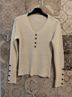 maglia in lana con bottoncini - Dverso Fashion