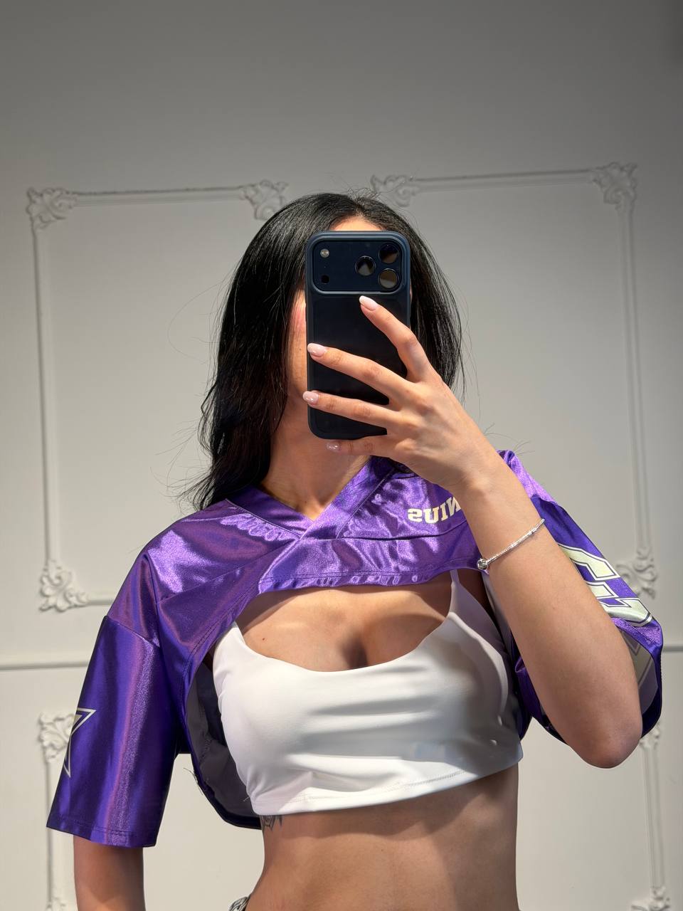 maglia in raso + top in licra - Dverso Fashion