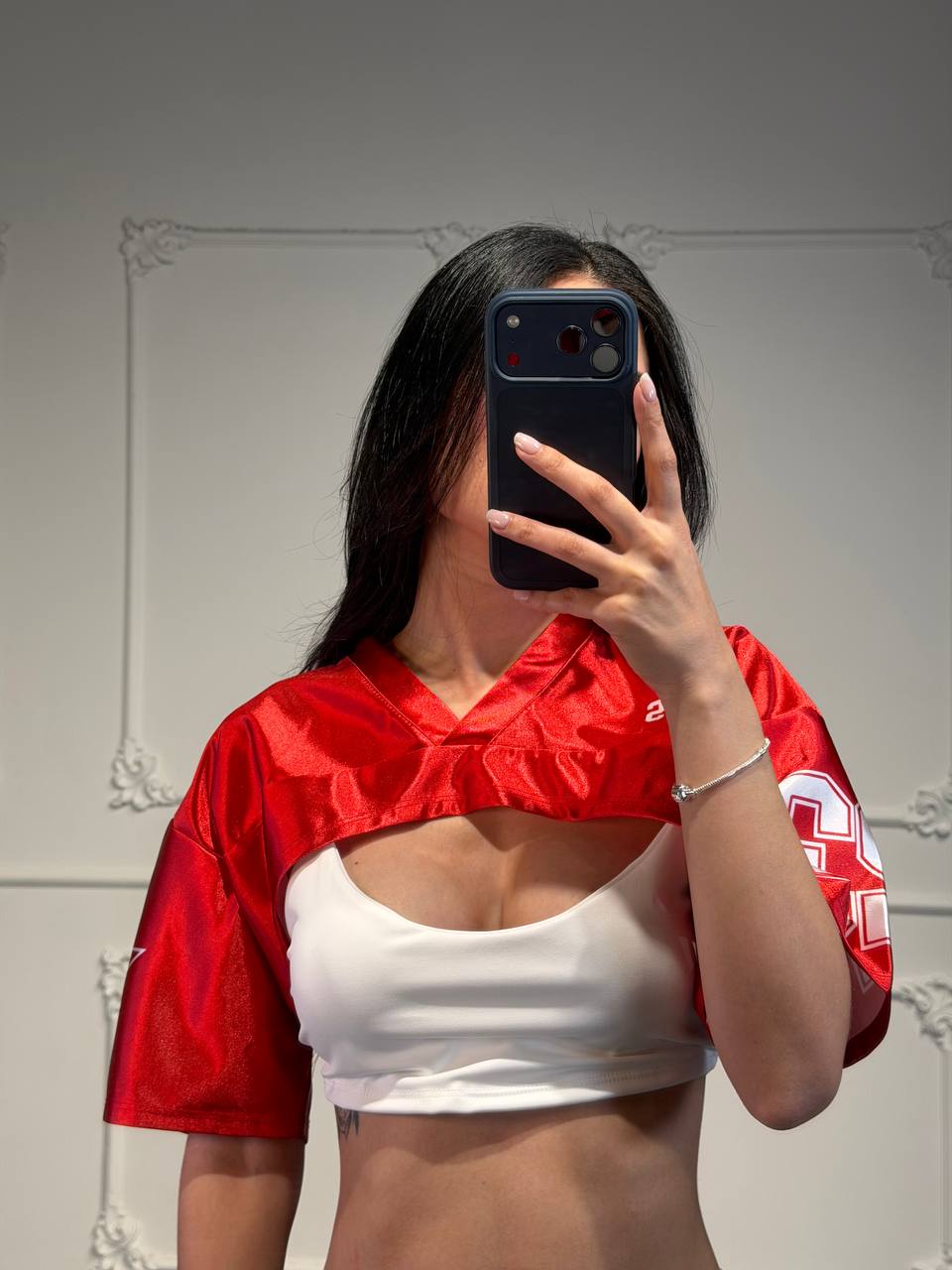 maglia in raso + top in licra - Dverso Fashion