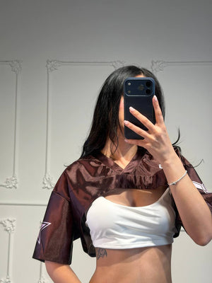 maglia in raso + top in licra - Dverso Fashion