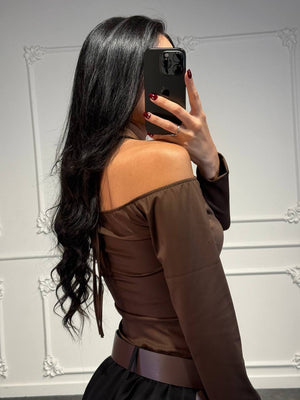 maglia isabel con pizzo - Dverso Fashion