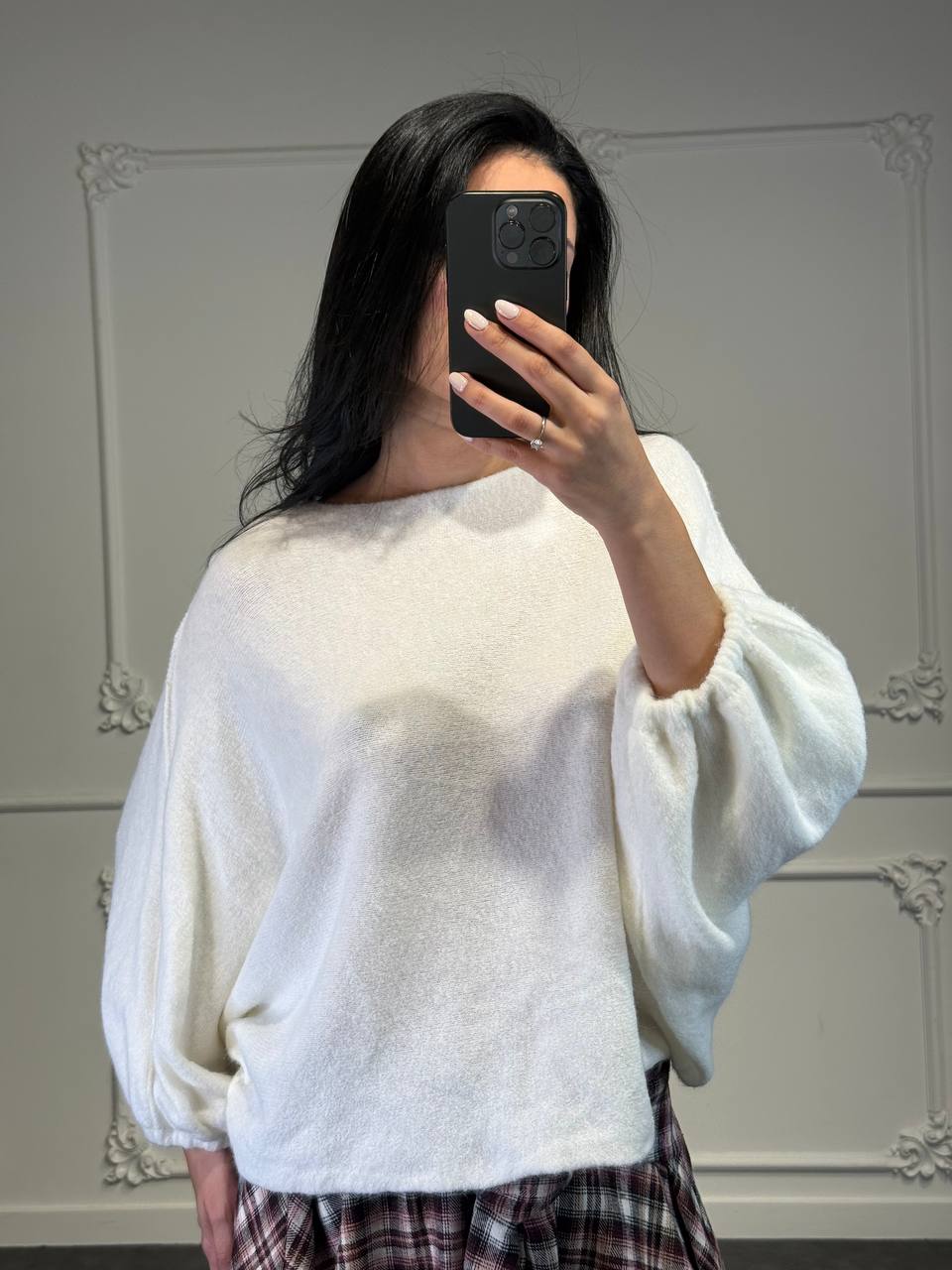 maglia merlot - Dverso Fashion