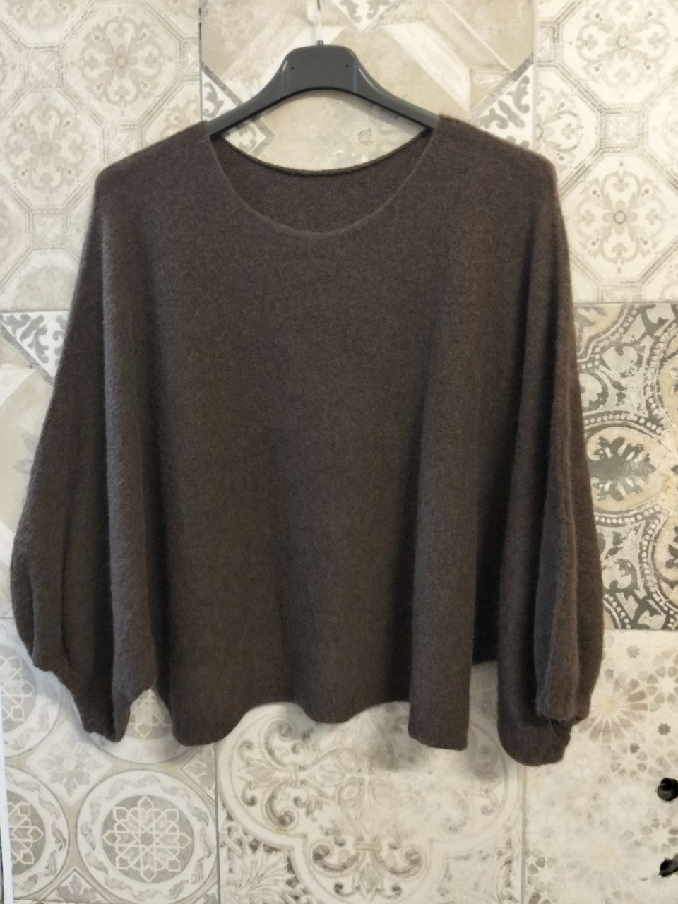 maglia merlot - Dverso Fashion