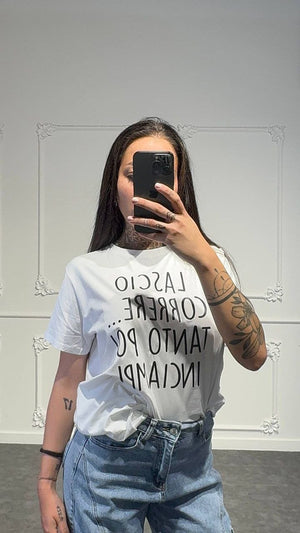 maglia scritte - Dverso Fashion