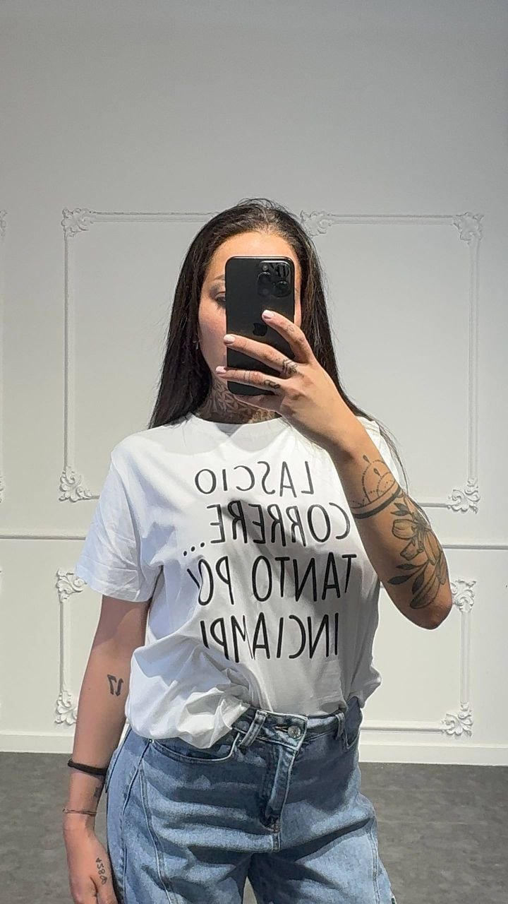 maglia scritte - Dverso Fashion