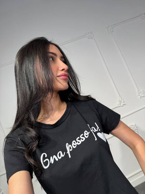 maglia scritte crop - Dverso Fashion