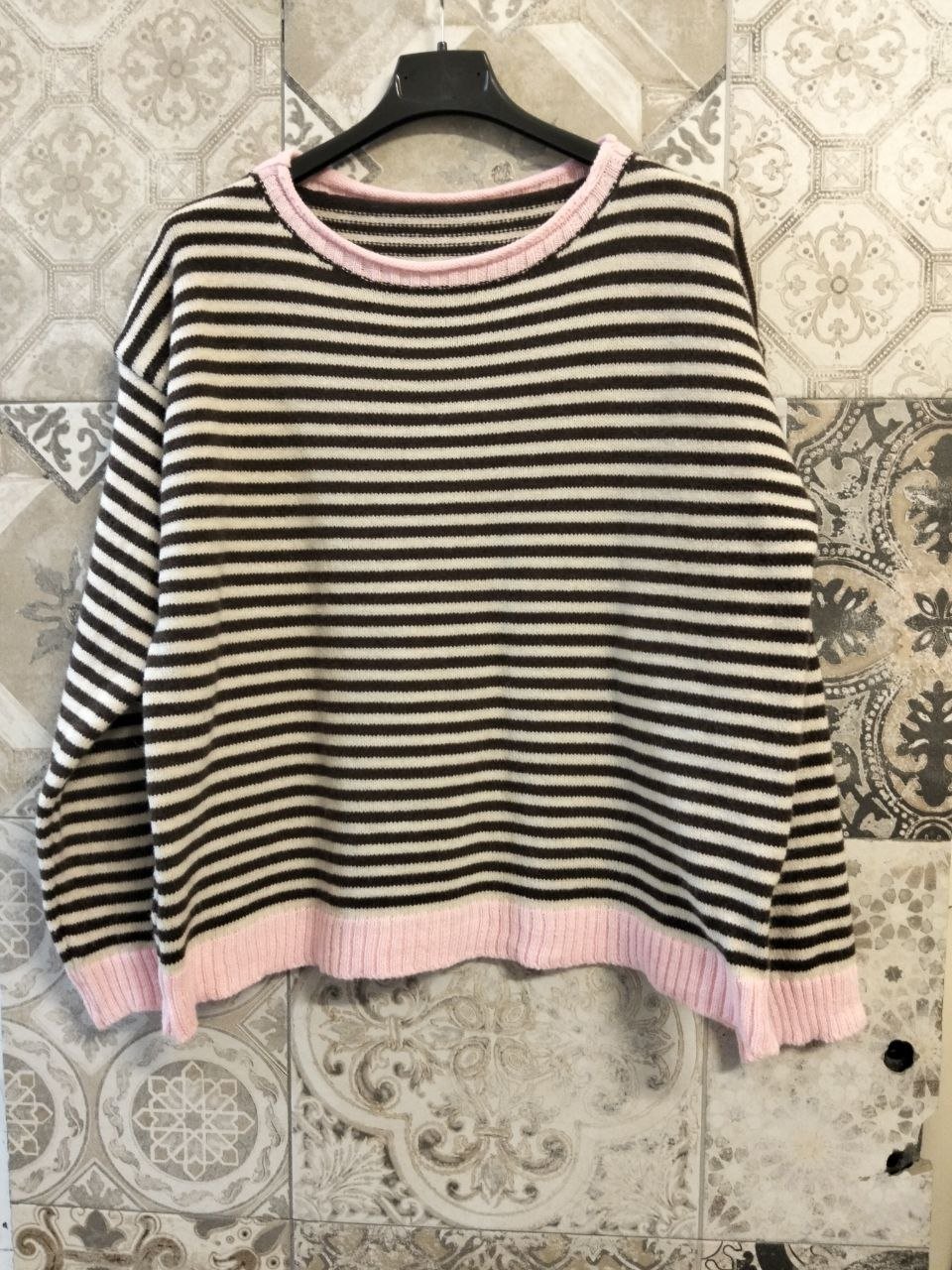 maglia sophia a righe - Dverso Fashion