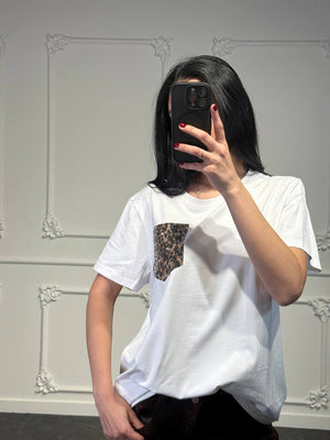 maglia tasca glitter - Dverso Fashion