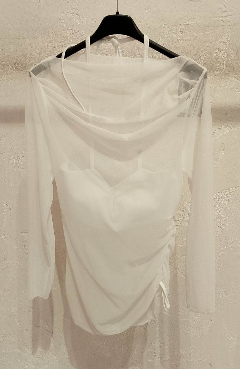 maglia trasparente - Dverso Fashion