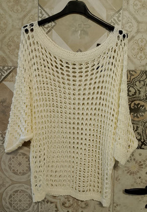 maglietta traforata - Dverso Fashion