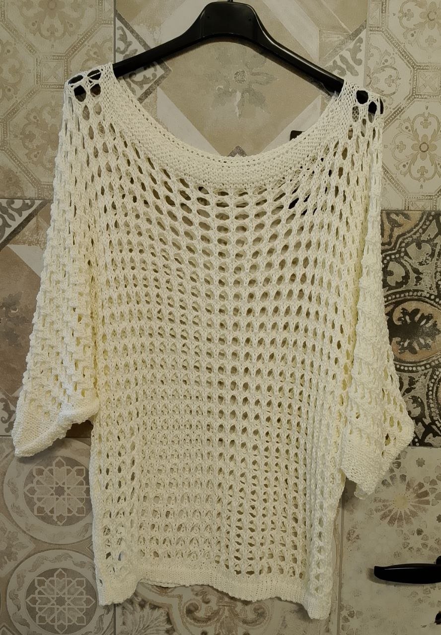 maglietta traforata - Dverso Fashion