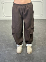 pantalone con fondo con bottone - Dverso Fashion