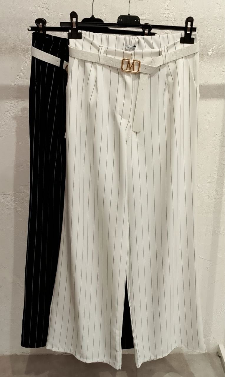 pantalone gessato - Dverso Fashion