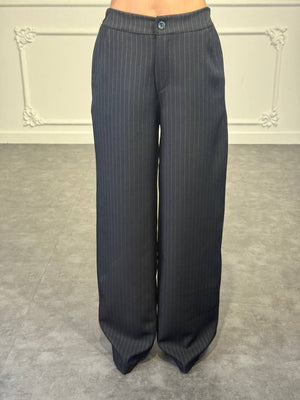pantalone gessato elegante - Dverso Fashion