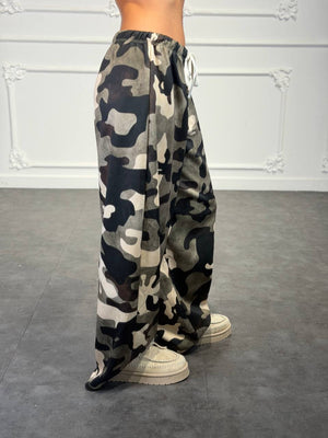 pantalone tuta militar boy - Dverso Fashion