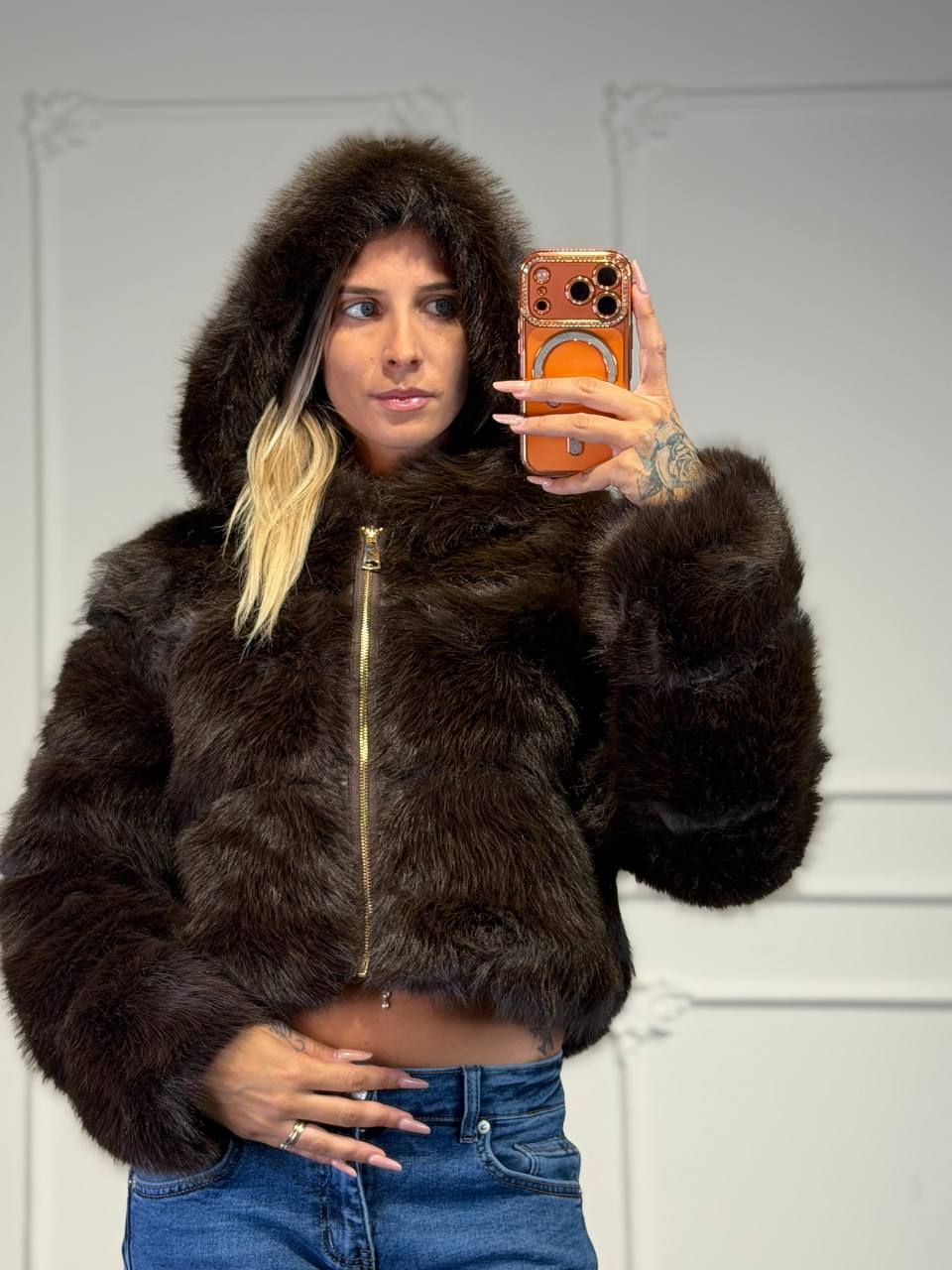 pelliccia fluffy - Dverso Fashion
