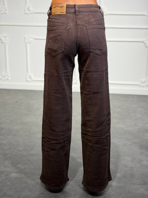 Jeans straight fit con gamba dritta