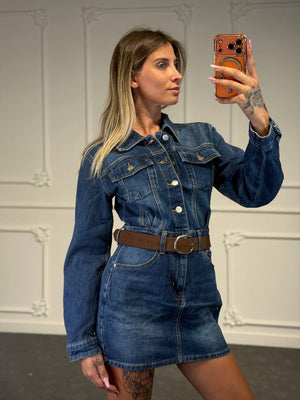 abito camicia jeans