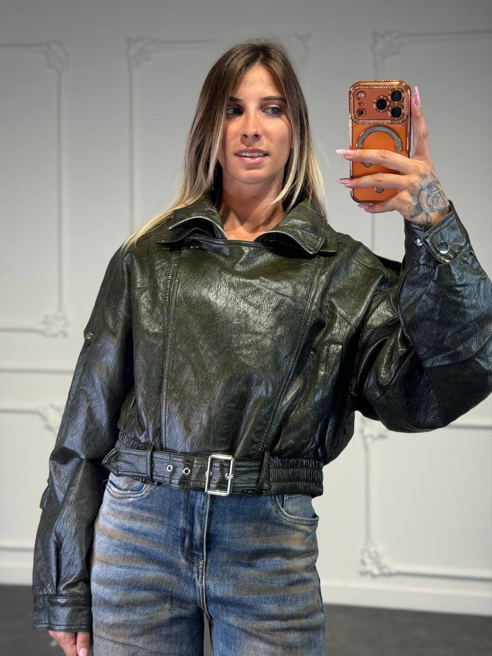 giacchetto biker maddison corto