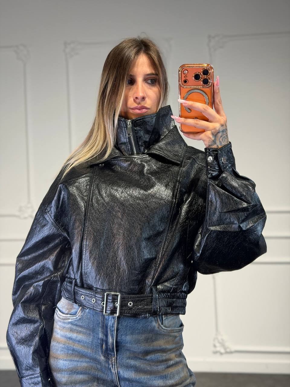 giacchetto biker maddison corto