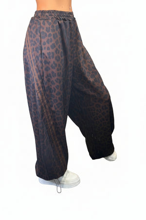 pantalone adi banana leopardato