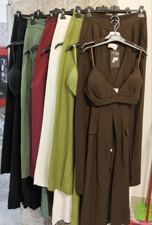 set 3 pezzi long - Dverso Fashion