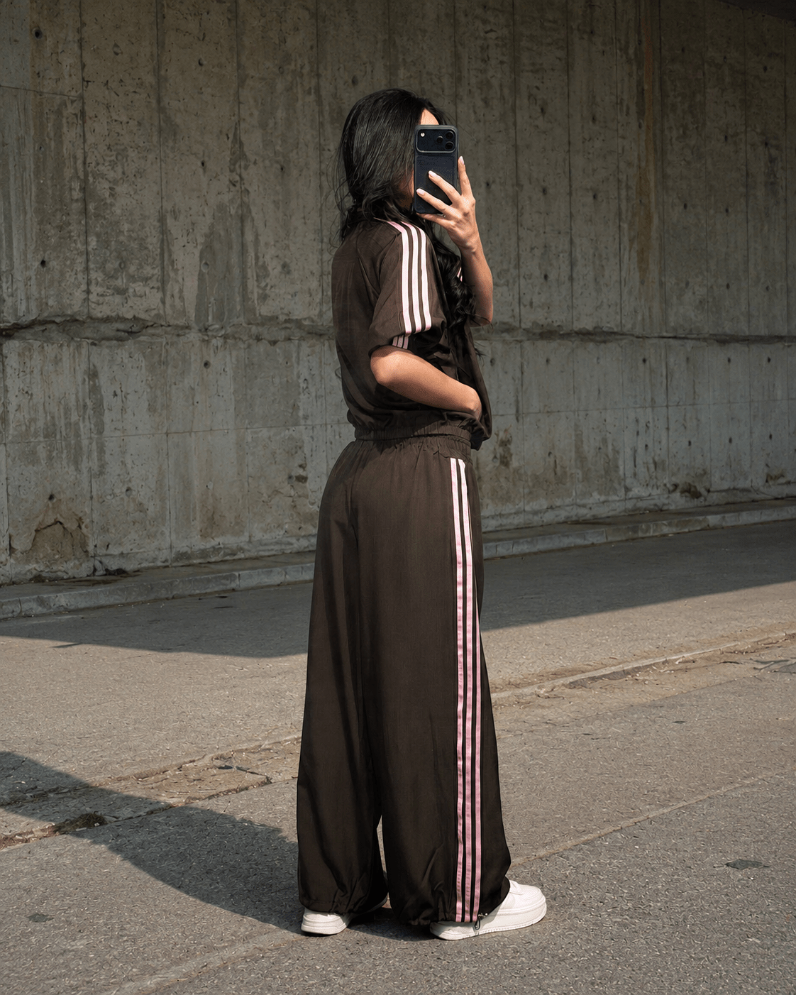 set tuta baggy - Dverso Fashion