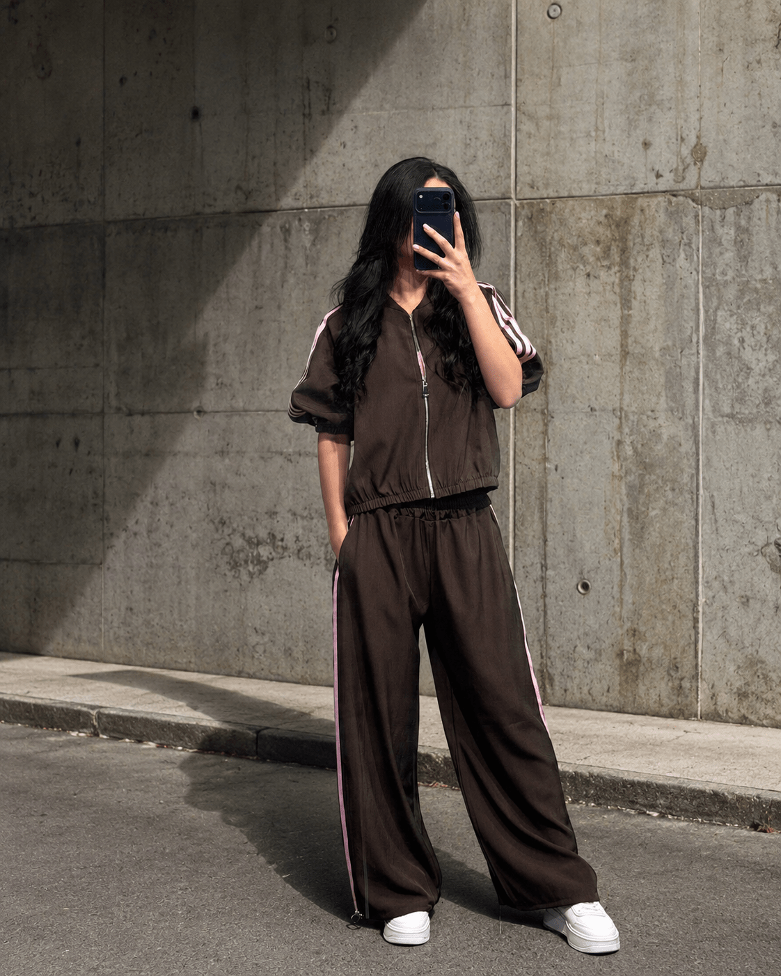 set tuta baggy - Dverso Fashion