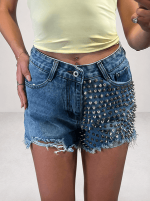 shorts borchie - Dverso Fashion
