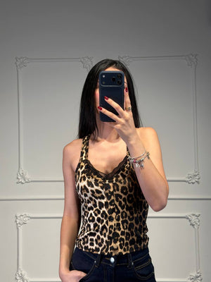 top euphidra elasticizzato - Dverso Fashion