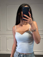 top in licra liscia - Dverso Fashion