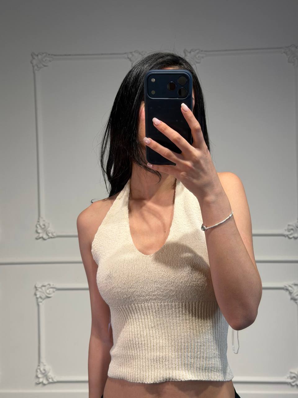 Top in spugna - Dverso Fashion