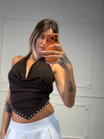 top licra a bandana - Dverso Fashion
