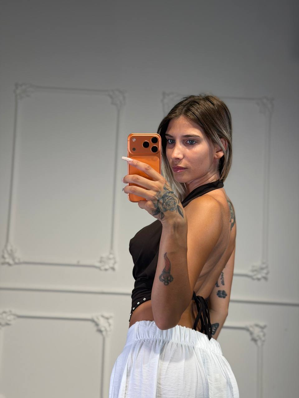 top licra a bandana - Dverso Fashion