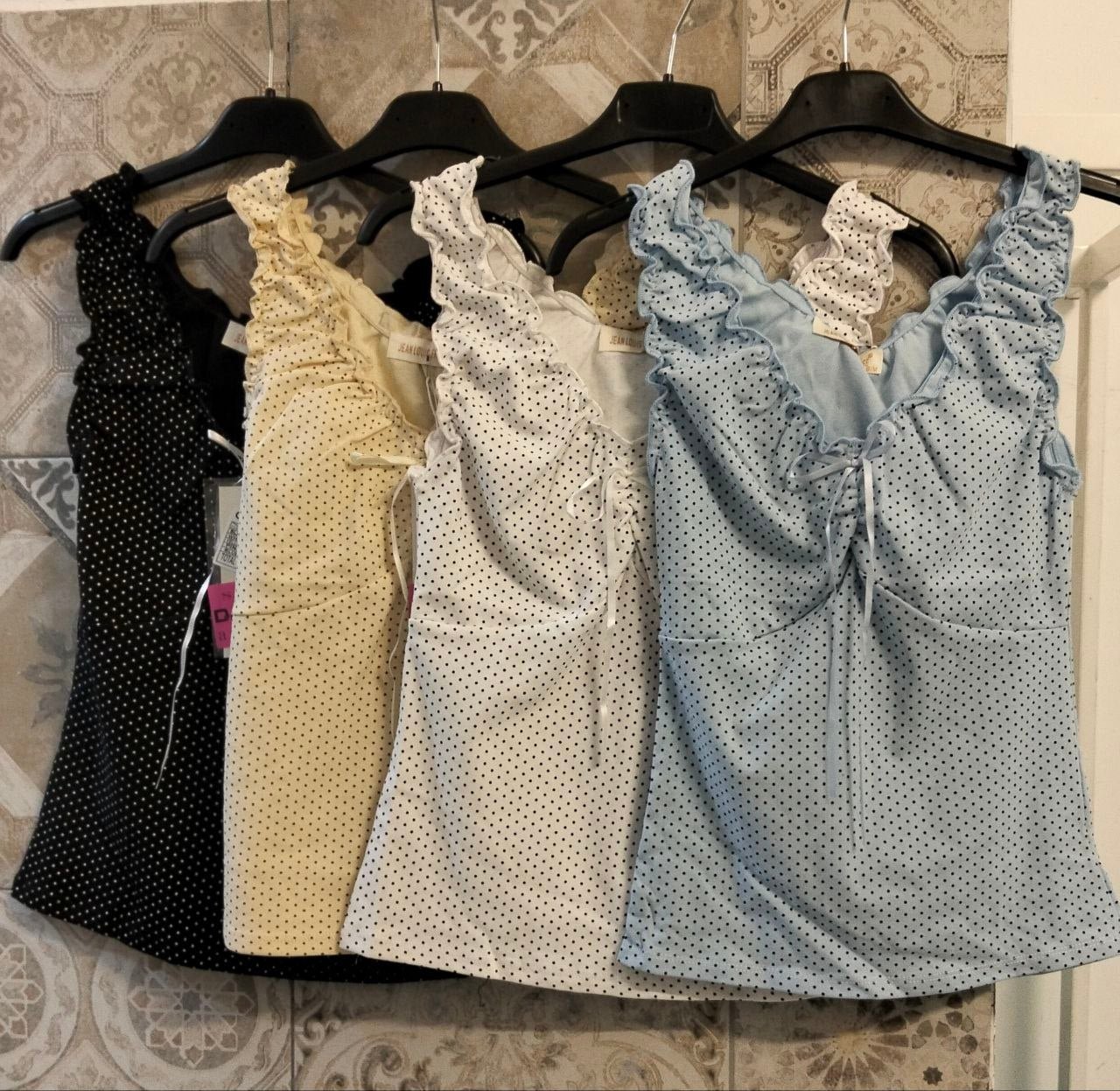 top pois con arricciatura - Dverso Fashion