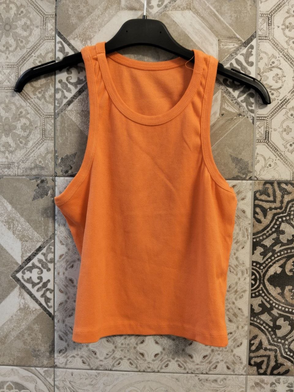 TOP SEMPLICE A COSTINE - Dverso Fashion