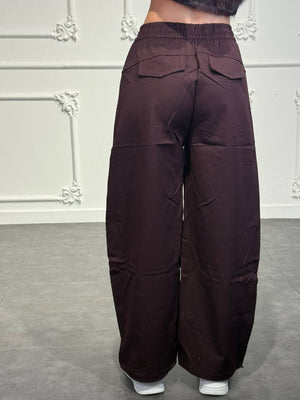 pantalone sotto tuta con elastico regolabile