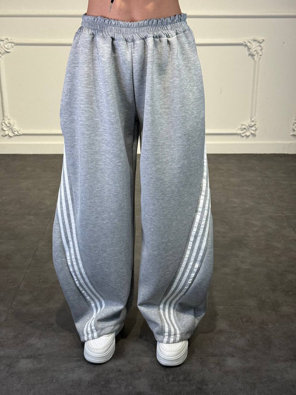Pantaloni tuta balloon con vita elasticizzata