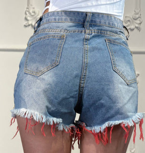 shorts red
