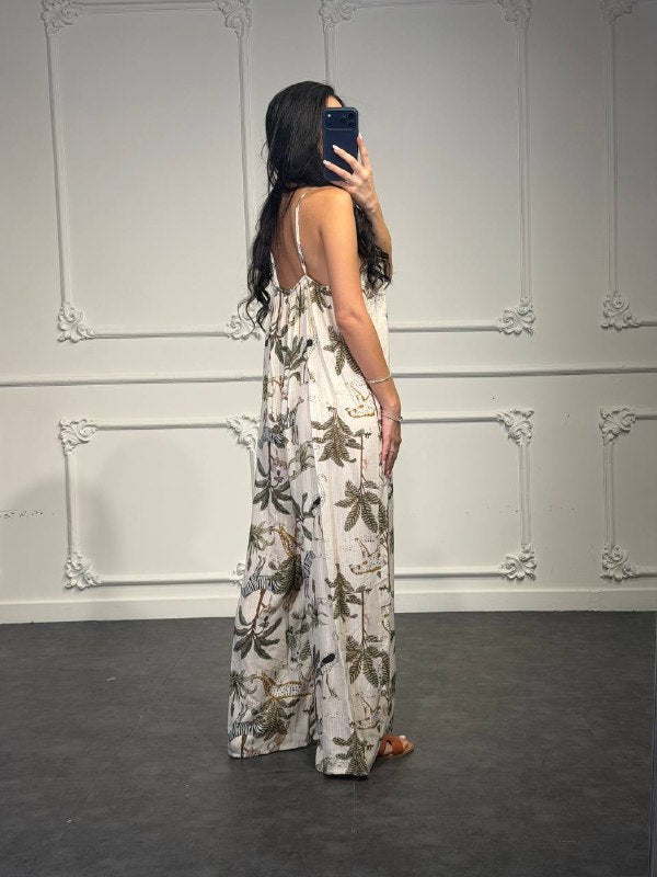 jumpsuit fantasia a palazzo