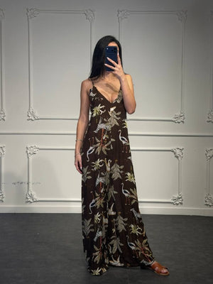 jumpsuit fantasia a palazzo