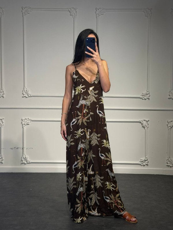 jumpsuit fantasia a palazzo