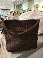 borsa con trama lavorata