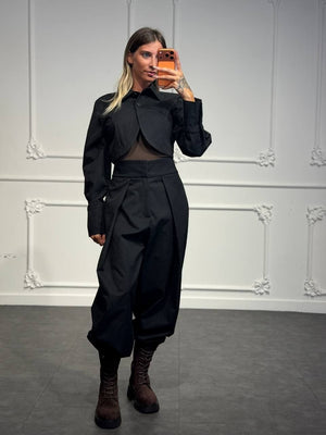 coordinato reby con giacca crop
