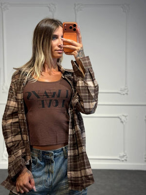 camicia con canotta always love
