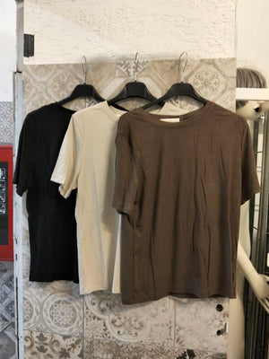 maglia semplice maniche corte