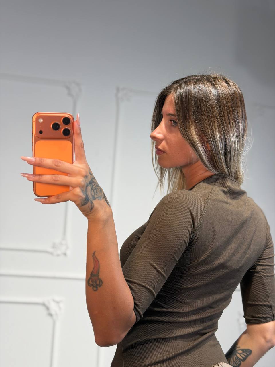 maglia manica a tre quarti