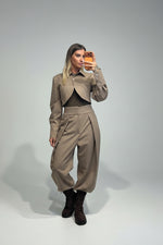 coordinato reby con giacca crop